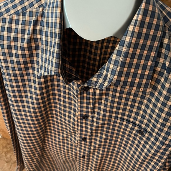Mens Cotton Long Sleeve Button Down by Platinum Mode - Picture 3 of 8